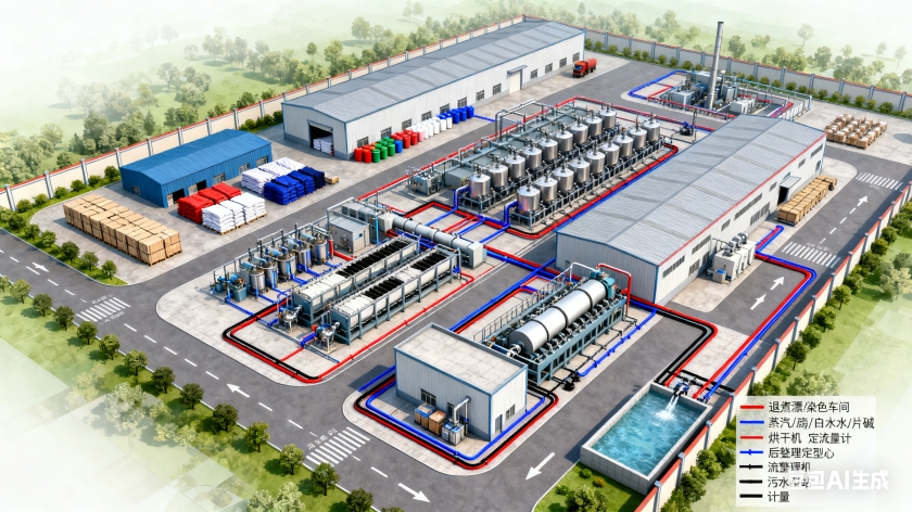 紡織印染行業流量計量解決方案